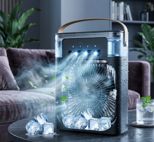 Lodowy Wentylator od AquaLumen – Najlepszy Sposób na Upały 🥵