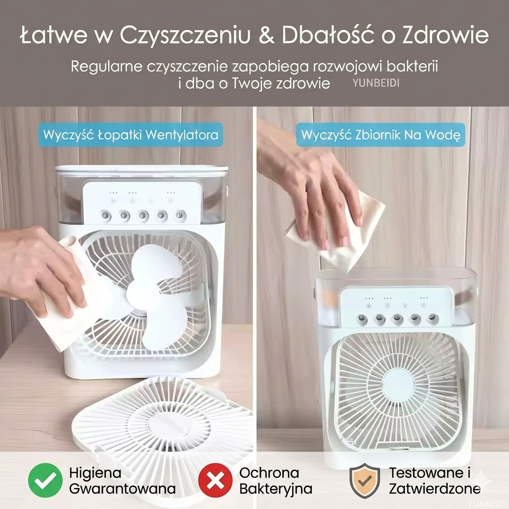 Lodowy Wentylator od AquaLumen – Najlepszy Sposób na Upały 🥵