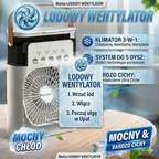 Lodowy Wentylator od AquaLumen – Najlepszy Sposób na Upały 🥵