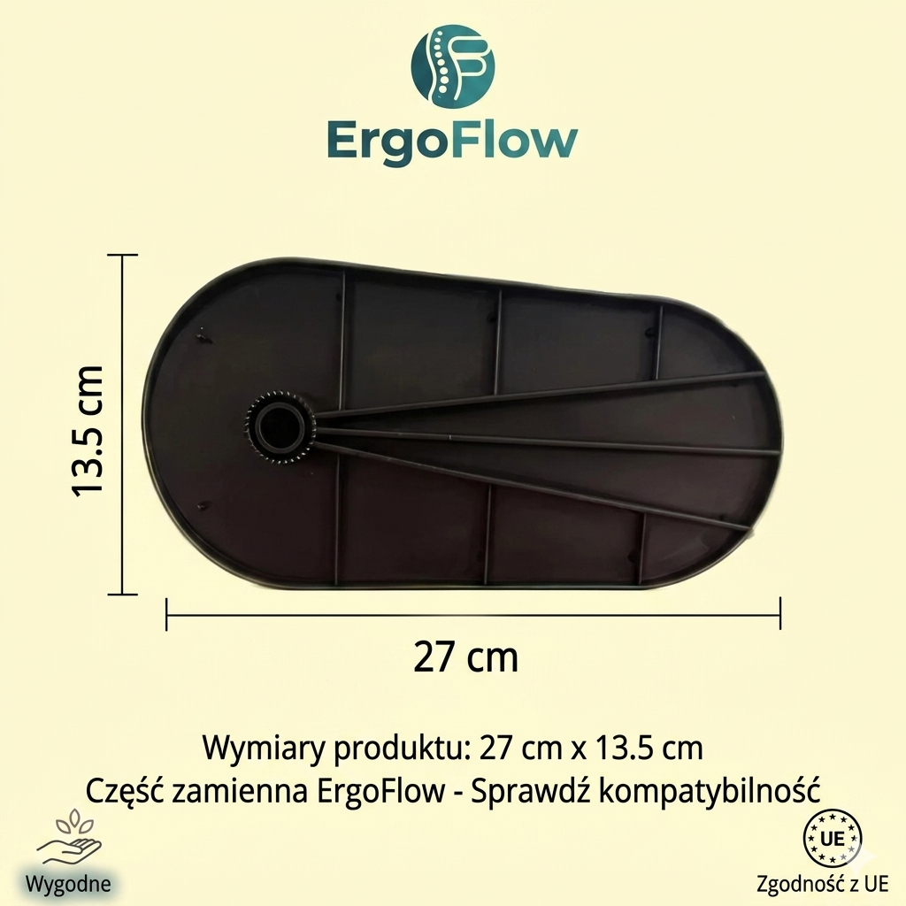 ErgoFlow – Ergonomiczny Podłokietnik do Biurka | Ulga w Bólu Ramienia, Szyi i Pleców